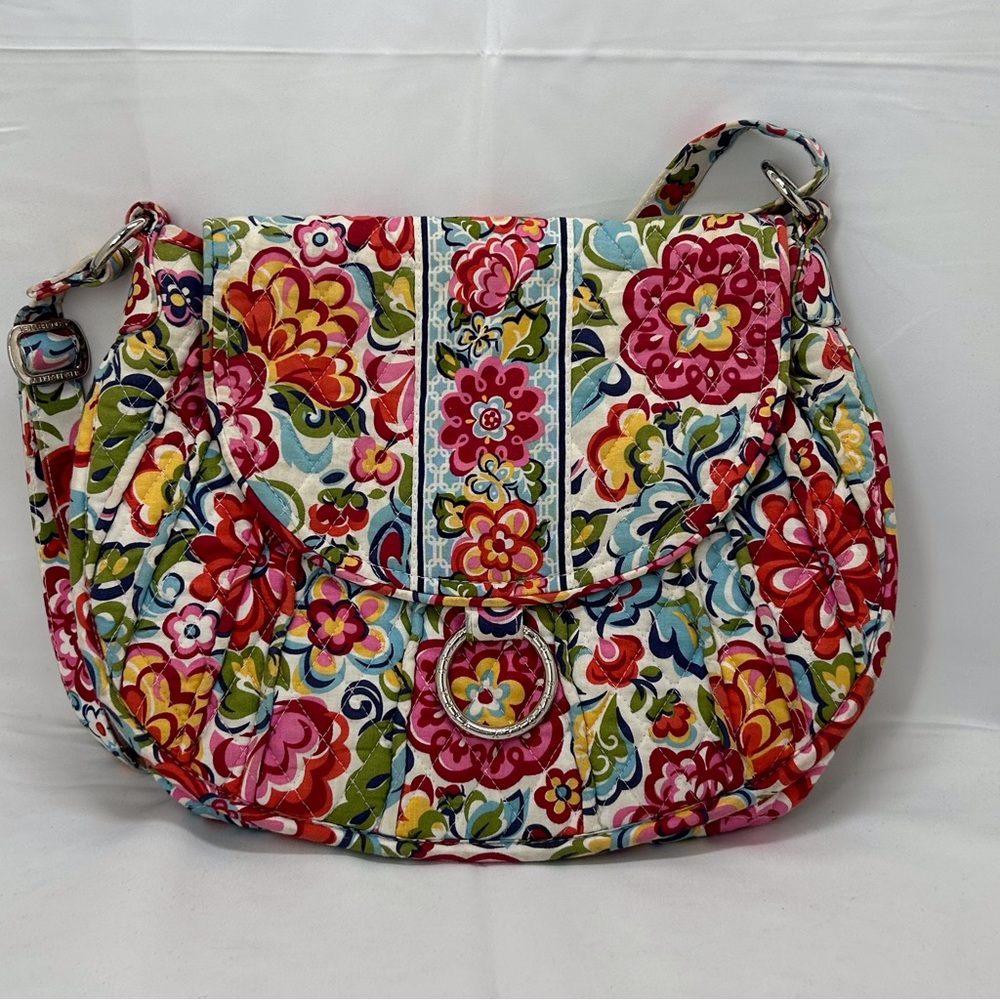 Vera Bradley, Hope Garden, Saddle Up, Crossbody, Shoulder Bag,
